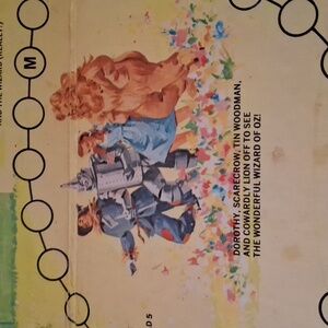 Wizard of Oz board game board only Vintage 1974